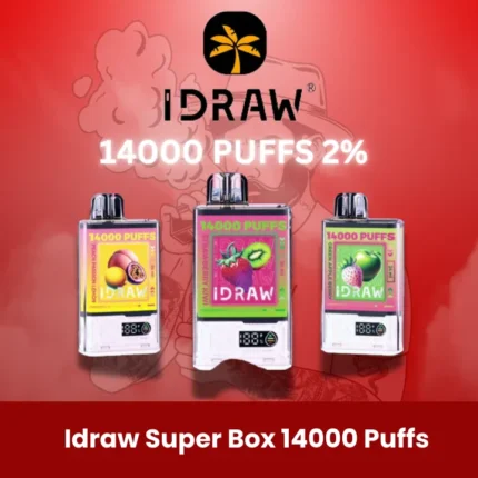 IDRAW Super box 14000 Puffs Disposable